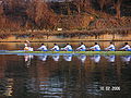 Torchbearer on canoe 2006-02-10