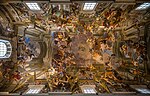 Thumbnail for File:Triumph of St. Ignatius of Loyola, ceiling fresco by Andrea Pozzo.jpg