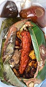 Waakye in a leaf.jpg