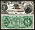 $2 (1890) James McPherson.