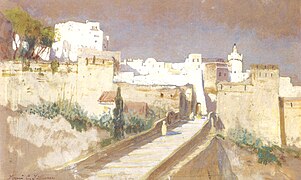 Louis Comfort Tiffany (1848-1933). Walkway in Tangier.jpg