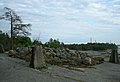 English: A grave from the Bronze Age [approx. 2000 years B.C.] at Meilahti Suomi: N. 2000-vuotias pronssikauden hauta Meilahdessa