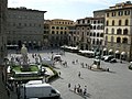 Piazza della Signoria with the Neptune Fountain of the Piazza