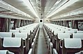 A view of cabin Shinkansen 0 Series