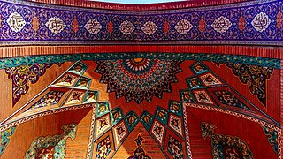 Interiors of Ganja Imamzadeh Complex Photograph: Cekli829 Licencija: CC-BY-SA-4.0