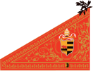 Banner of Pope Alexander VI (Pesaro Madonna variant)