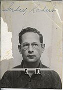 Robert Serber Los, Alamos Laboratory ID badge.jpg