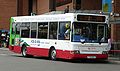 English: Travel Surrey 8090 (KV03 ZFS), a Dennis Dart SLF/Plaxton Pointer MPD, in Staines bus station, Surrey, on route 446.