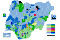 2019 Nigerian House of Representatives election, seat change.svg