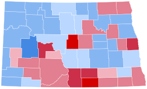 North Dakota Presidential Election Results 1916.svg