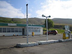 Restaurant and gas station at Ferstikla