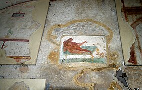 Ostia Antica - House of the Painted Vaults - room 5 - south wall - wall painting - 2.jpg