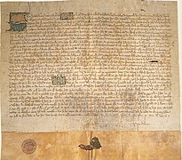 Privilegio de 1352 de Pedro I de Castilla confirmando los privilegios que su padre, Alfonso XI, había concedido al monasterio de San Clemente de Sevilla.jpg