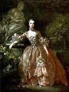以下と異なる: Madame de Pompadour 