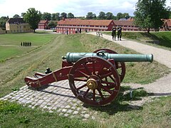 Cannon from Citadellet Frederikshavn in Copenhagen