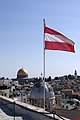 View from the roof - Flag of Austria