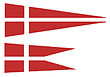 Naval flag of the Sovereign Military Order of Malta.