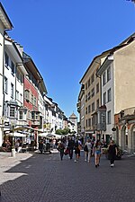 Thumbnail for File:Schaffhausen Vorstadt from the south.jpg