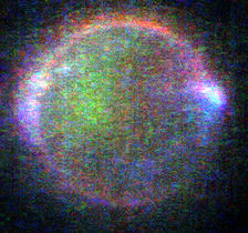 Deutsch: Aurora auf dem Jupitermond Io English: Aurora on Jupiter's moon Io