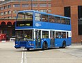 English: Metrobus 839 (R839 MFR), a Volvo Olympian/East Lancs Pyoneer, in Redhill bus station, on route 460.