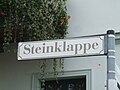 Steinklappe street in Stralsund