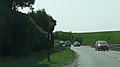 A Southern Vectis school bus stop at Arreton Gore Cemetry. It is also served by Wightbus route 33.