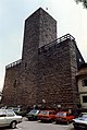 Kombination von Schildmauer und Bergfried bei der Burg Liebenzell, Baden-Württemberg