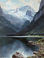 Ladislaus Benesch: Lake Gosau with Dachstein