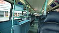 English: The interior of Transdev London S02 (YN07 LHR), a Scania N-serieScania N230UB/East Lancs Olympus. This is the upper deck, looking from front to back. These buses have now left the fleet. The bus was travelling through Shepherd's Bush at the time.