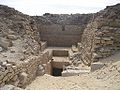 Accès restauré à la pyramide "Lepsius XXIV" - Restaured entrance of Lepsius XXIV pyramid