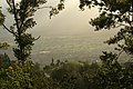 Blick vom Oberfallenberg auf die Stadt,im Herbst