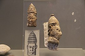 Portraits of Soldiers with Helmets from the Acropolis of Mycenae (27844268994).jpg