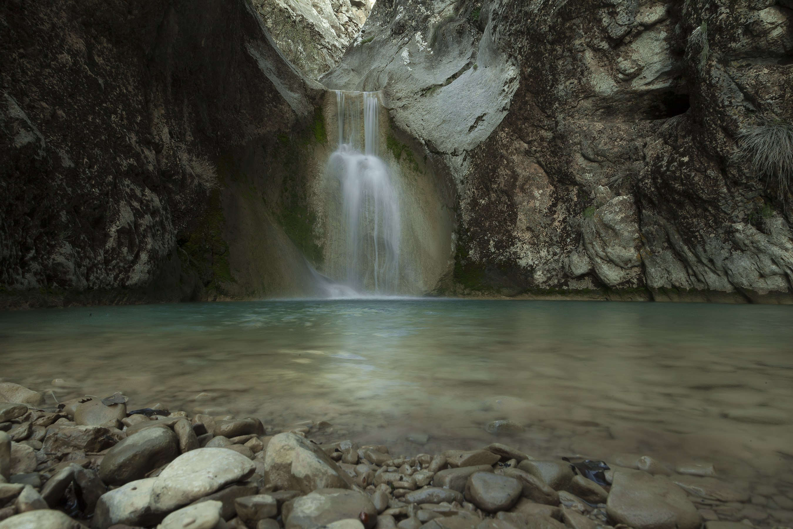 A waterfall in Iraqi Kurdistan by User:Mustafa Khayat