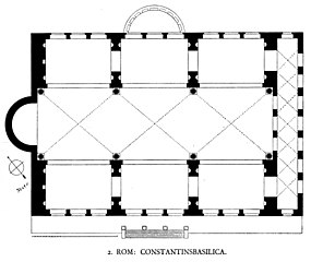 Reconstructed floor plan