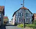 Ortsbild mit Pfarrhaus