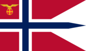 Alternative state flag of the Quisling regime (1942–1945)