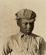 African American boy in Vicksburg, Mississippi