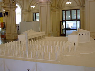 Scaled Reconstruction of the Trajan's Forum in Romanian National Museum