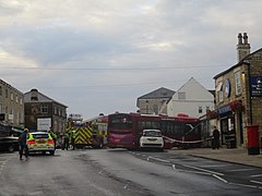 Bus crash, Market Place, Wetherby (27th July 2021) 003.jpg