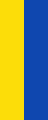 Flag yellow blue 2x5.svg