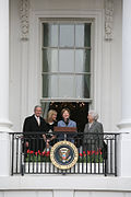 Bush family on balcony.jpg