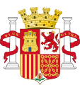 Arms of the Provisional Government and the First Spanish Republic.