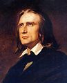 Franz Liszt by Wilhelm von Kaulbach, 1856