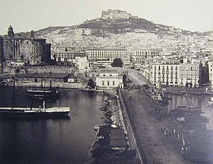 Il porto di Napoli a fine '800