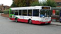 English: Travel Surrey 8097 (YT51 EAA), a Dennis Dart SLF/Plaxton Pointer MPD, in Staines bus station, Surrey, just after arriving on route 426.