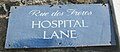 Hospital Lane/Rue des Freres in St Peter Port