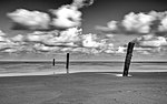 Vignette pour File:Norderney, Nordsee am Oststrand -- 2016 -- 5167 (bw) - 2.jpg