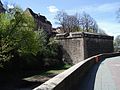 Defensive Wall, bastion behind the castle