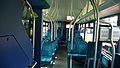 Southern Vectis 1103 Blackgang Chine (HW08 AOS), a Scania OmniCity. This is the downstairs interior, looking front to back.}}