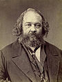 Bakunin on another photograph by Félix Nadar